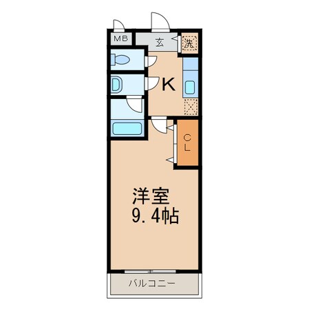 フジパレス太田Ⅱ番館の物件間取画像